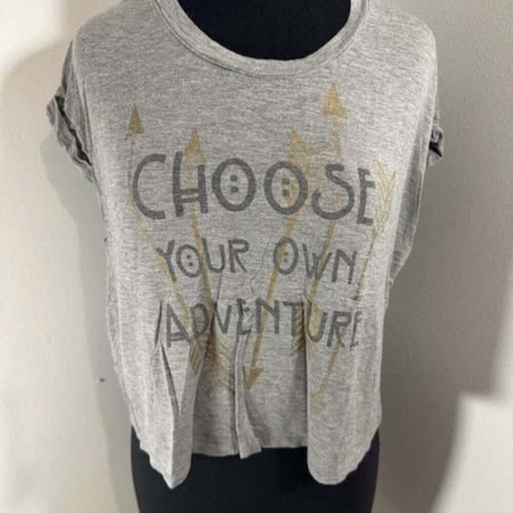 "Choose Your own Adventure" Graphic T-Shirt 8341 Large